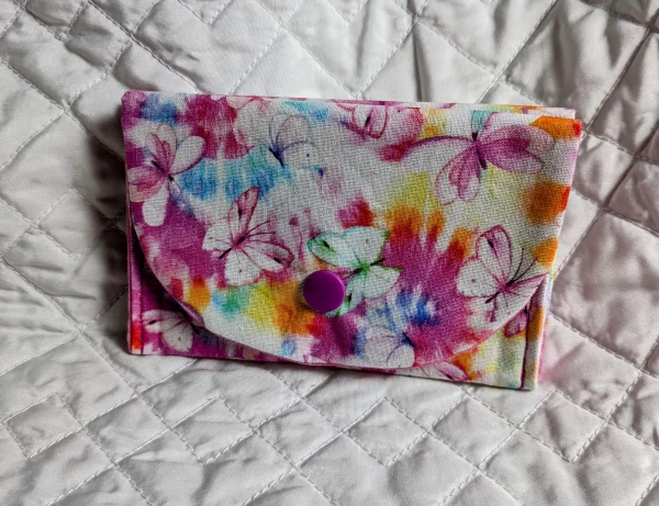 Heavenly Butterflies Triple Pocket Wallet - Image 6