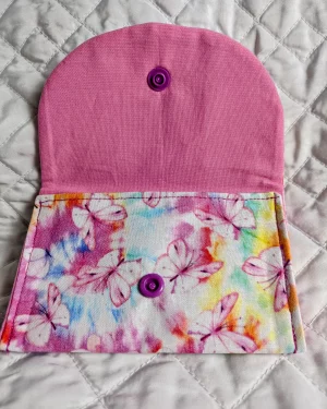 Heavenly Butterflies Triple Pocket Wallet