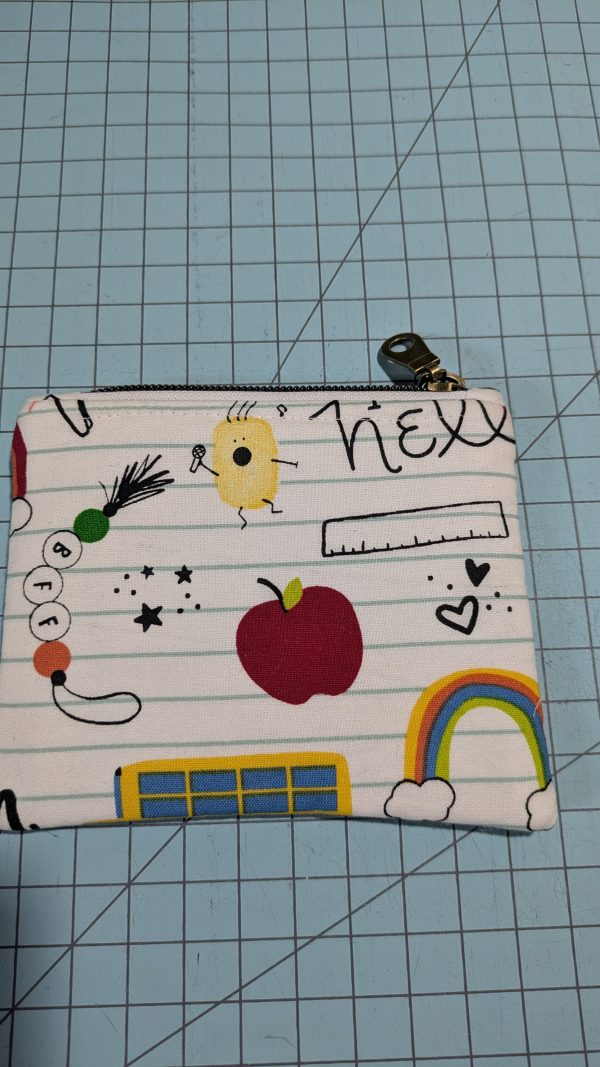 Back to School Quilted Pencil Case/Glasses Handmade - Image 5