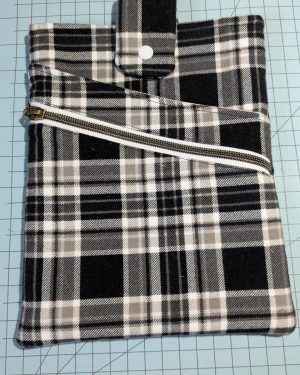 Book Sleeve Greatest of All Times! zipper pocket, snap closure, open pocket with fast access