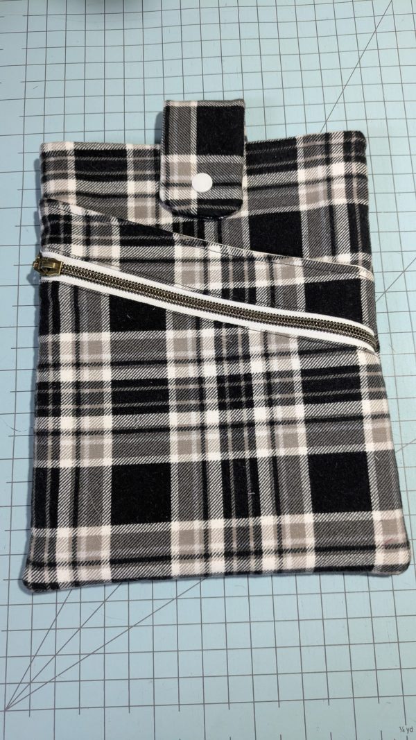 Book Sleeve Greatest of All Times! zipper pocket, snap closure, open pocket with fast access