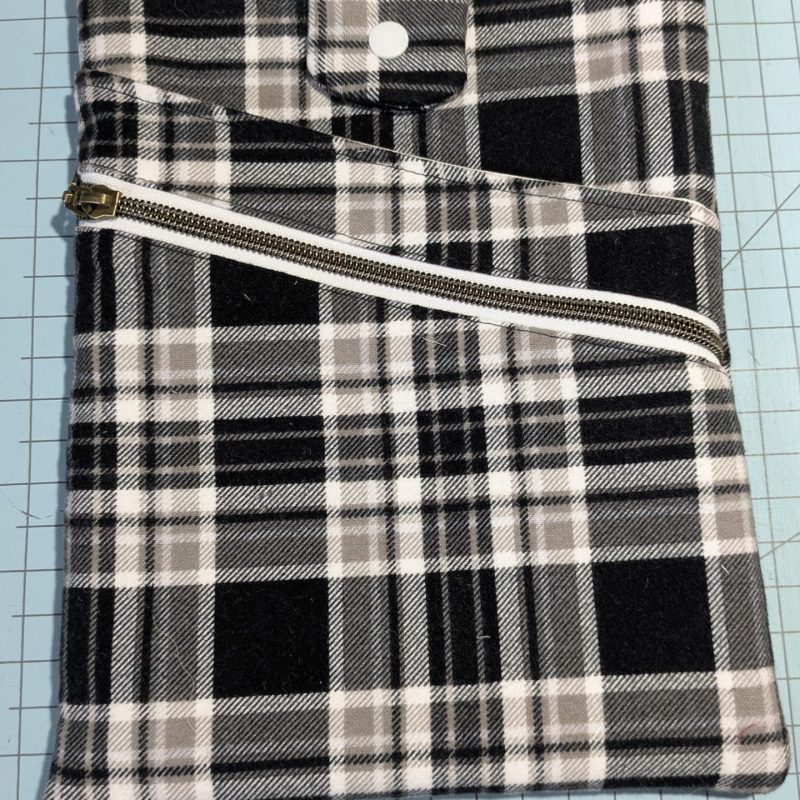 Book Sleeve Greatest of All Times! zipper pocket, snap closure, open pocket with fast access