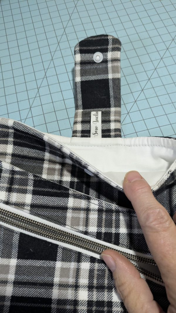 Book Sleeve Greatest of All Times! zipper pocket, snap closure, open pocket with fast access - Image 3