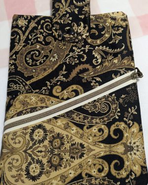 Book Sleeve Greatest of All Times! zipper pocket, snap closure, open pocket with fast access