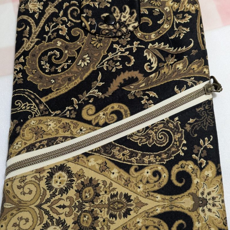 Book Sleeve Greatest of All Times! zipper pocket, snap closure, open pocket with fast access
