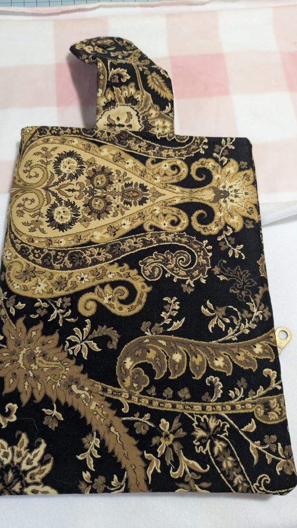 Book Sleeve Greatest of All Times! zipper pocket, snap closure, open pocket with fast access - Image 6