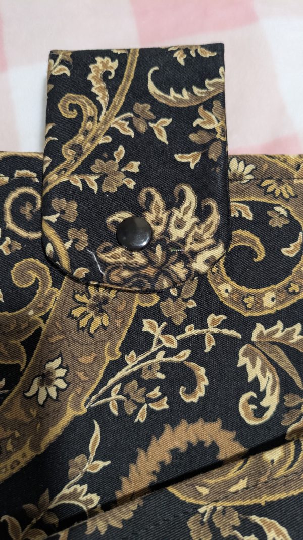 Book Sleeve Greatest of All Times! zipper pocket, snap closure, open pocket with fast access - Image 7