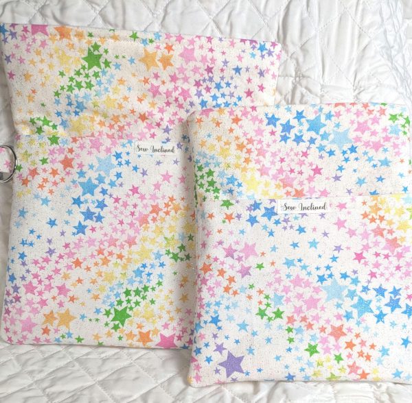 Handmade Glitter Starry Night Book and Device Sleeve - Image 6