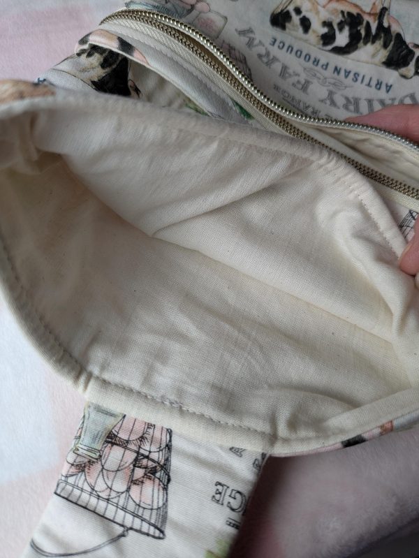 Book Sleeve Greatest of All Times! zipper pocket, snap closure, One open pocket with fast access - Image 3