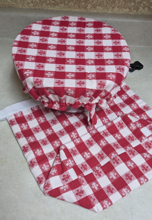 Sourdough Baking Set | 3 Piece Cotton Bread Bag Bowl and Jar Covers - Image 2