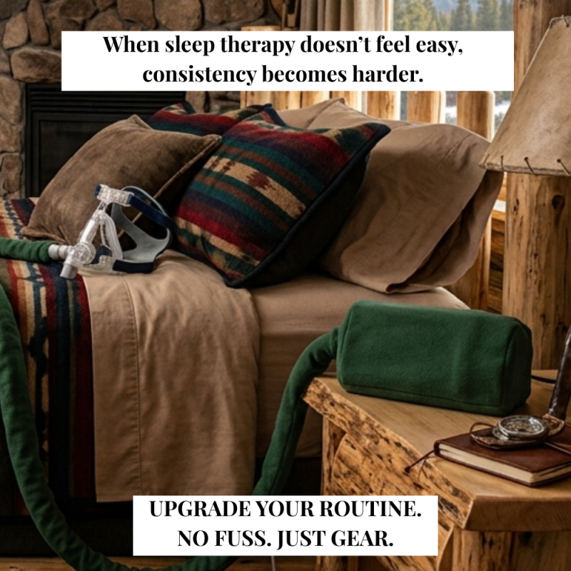 CPAP Storage Bag with Matching CPAP Hose Cover
