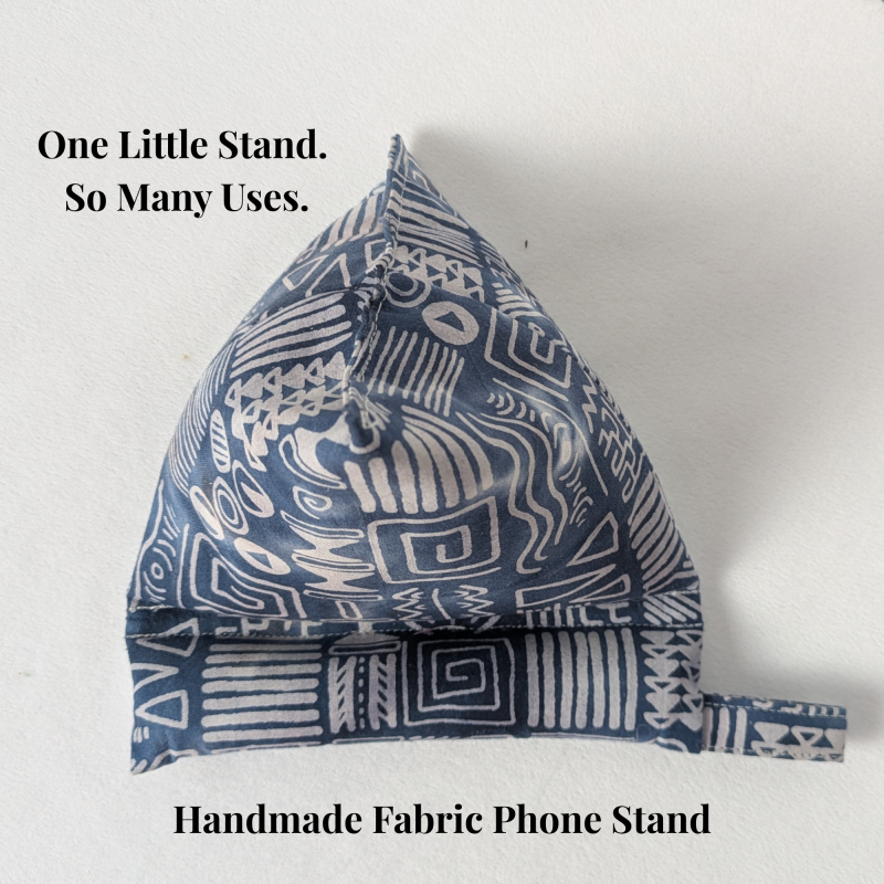 Handmade Fabric Cell Phone Stand |  Sewing, Kitchen & Car Phone Holder