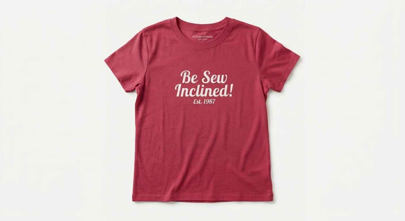 Be Sew Inclined! T-Shirt, Sew Inclined Shirt - Image 7