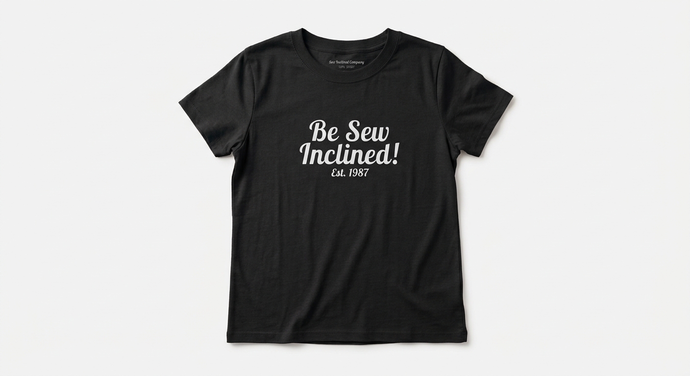 Be Sew Inclined! T-Shirt, Sew Inclined Shirt - Image 3