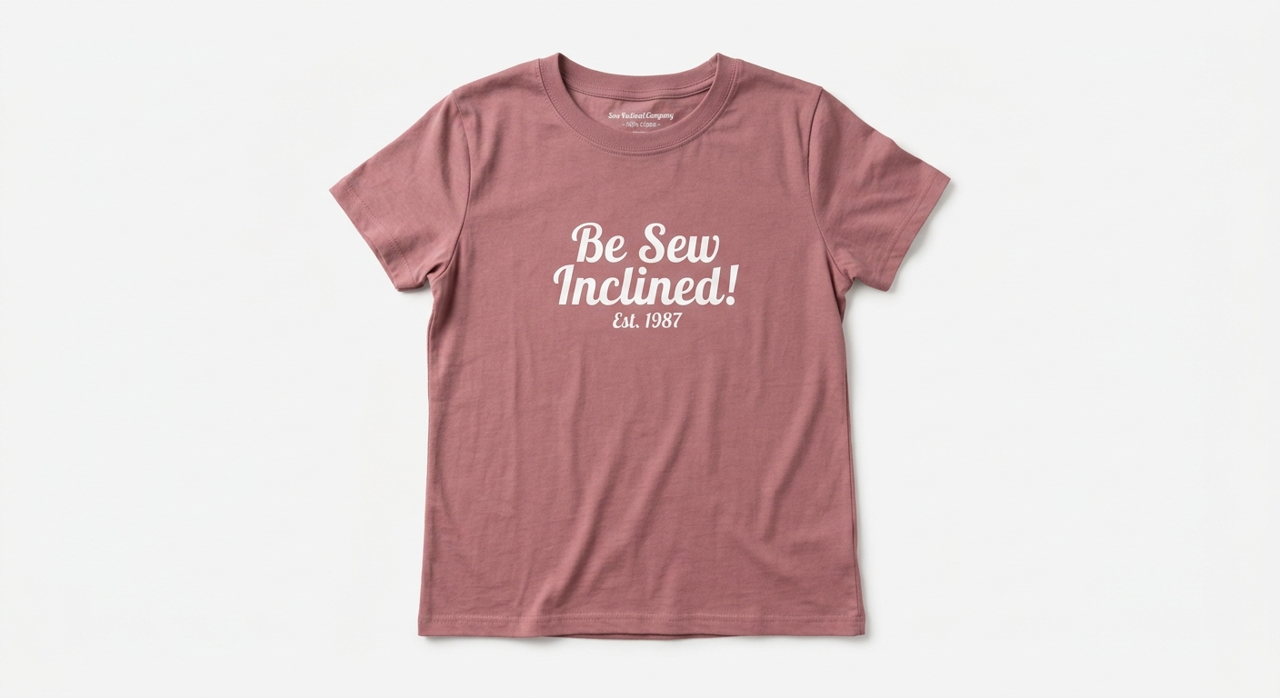 Be Sew Inclined! T-Shirt, Sew Inclined Shirt - Image 6